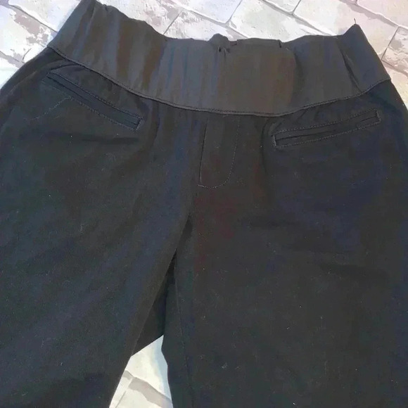 GAP MATERNITY size 8 black pants - Picture 2 of 4